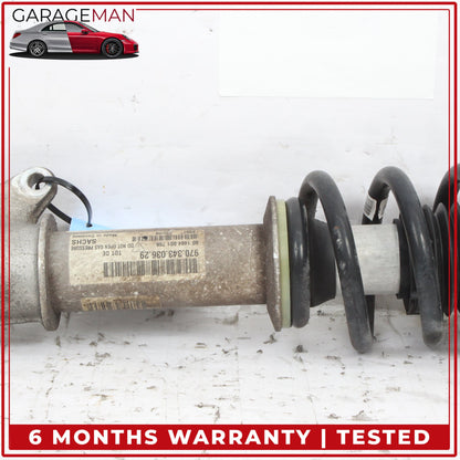 2010-2013 Porsche Panamera 970 Front Side PASM Shock Strut Absorber Set OEM