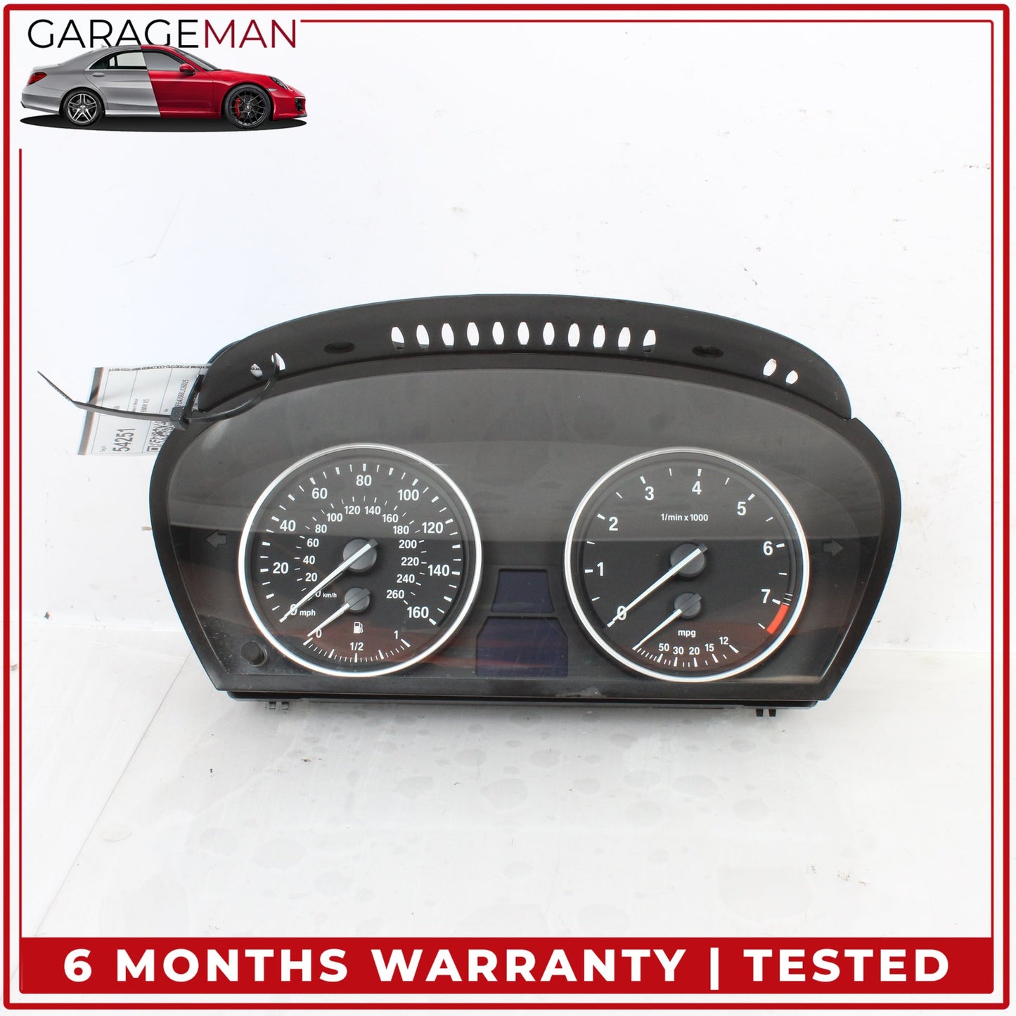 2007-2013 BMW X5 E70 Speedometer Instrument Cluster Gauge 9170263 OEM