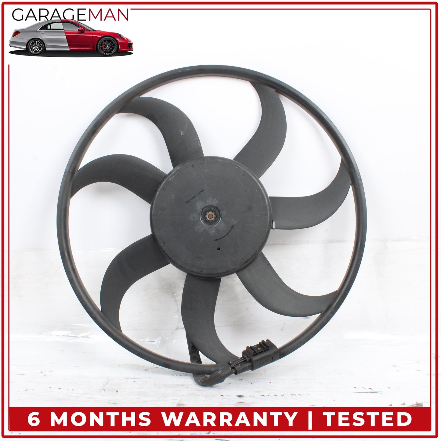 2007-2013 Mercedes W221 S550 Engine Cooling Fan Blade w/ Motor 2215000793 OEM