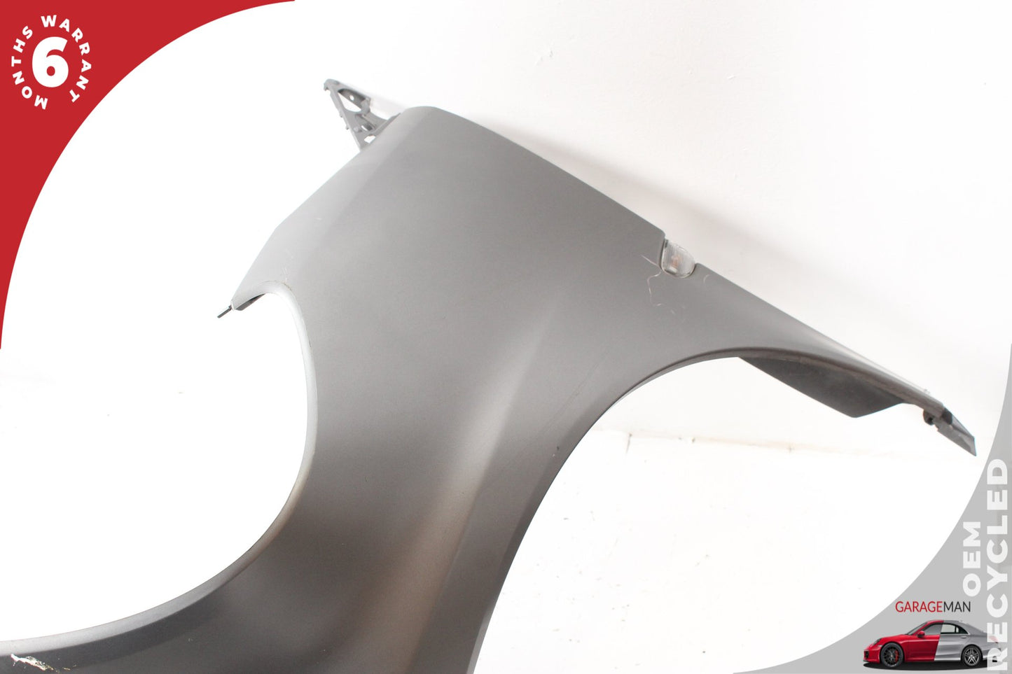 2008-2015 Smart Fortwo 451 Sedan Front Bumper With Fender Complete Titania Grey Matt