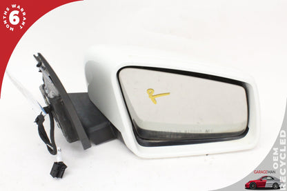 2010-2011 Mercedes W204 C300 Front Right Side Door Rear View Mirror White OEM