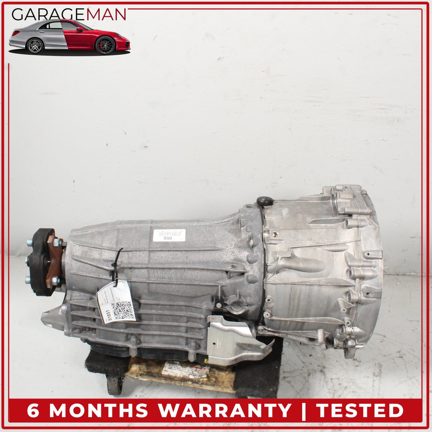 2015-2017 Mercedes-Benz S550e W222 RWD 3.0L Automatic Transmission Assembly 724.204 103k OEM