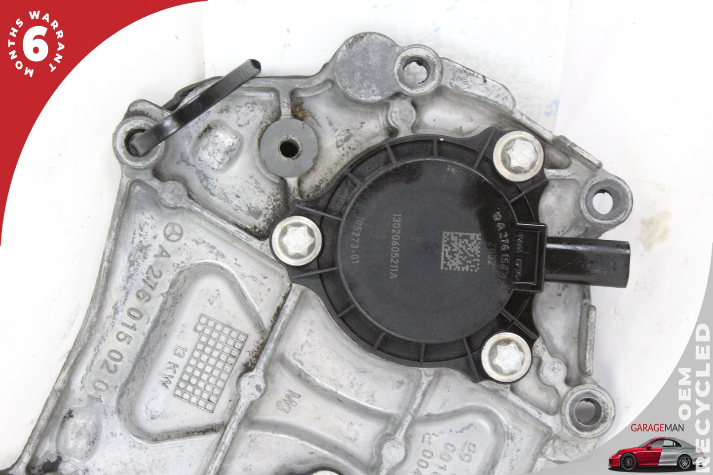 2012-2018 Mercedes X166 GL450 GLE350 Front Engine Timing Chain Cover Plate OEM