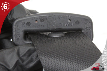1999-2005 Porsche 911 Front Right Passenger Side Seat Belt Black 561103401 OEM