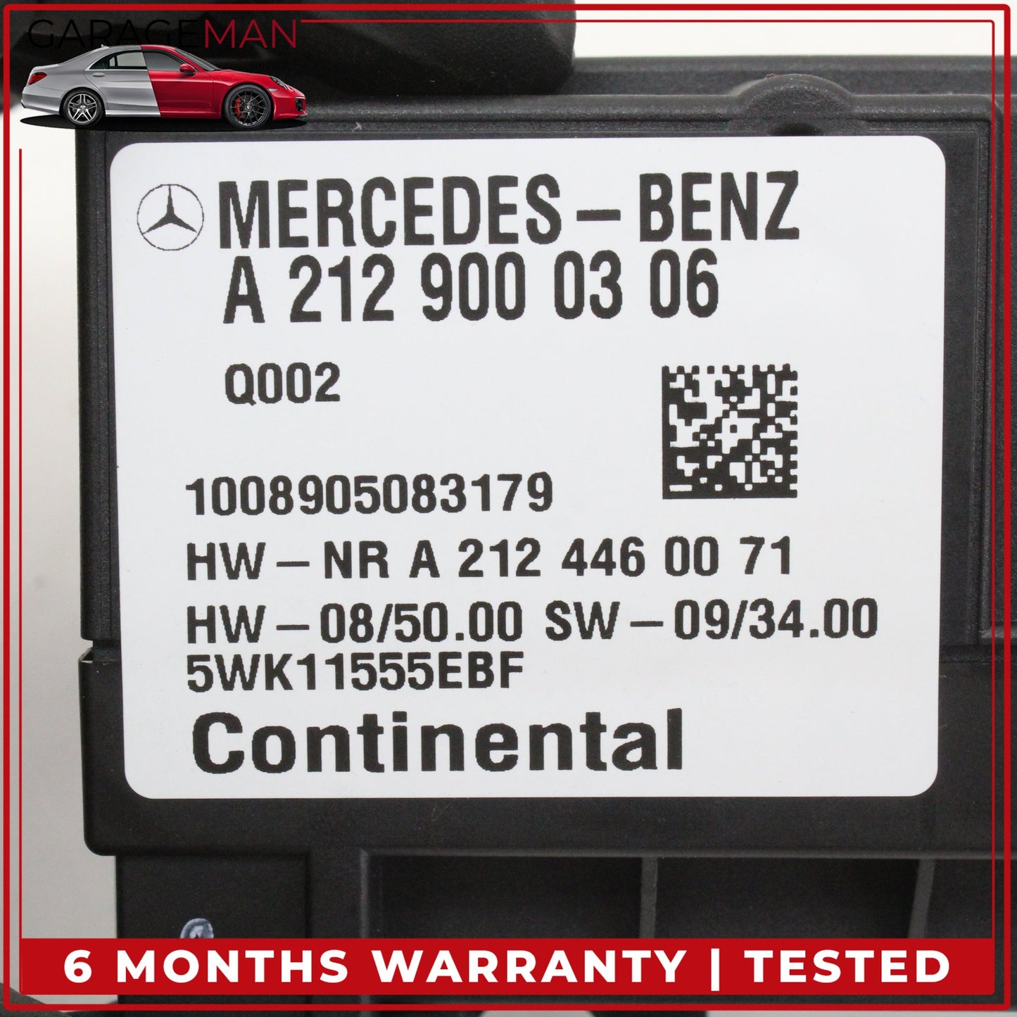 2006-2014 Mercedes W164 ML350 Fuel Pump Control Module Unit 2124400414 OEM
