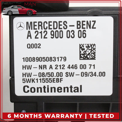 2006-2014 Mercedes W164 ML350 Fuel Pump Control Module Unit 2124400414 OEM