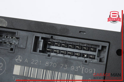 2007-2013 Mercedes-Benz S550 W221 Front Left Seat Control Module 2218707393
