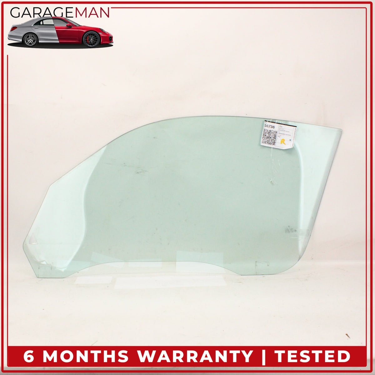 1999-2005 Porsche 911 Carrera 996 Front Right Side Door Window Glass OEM