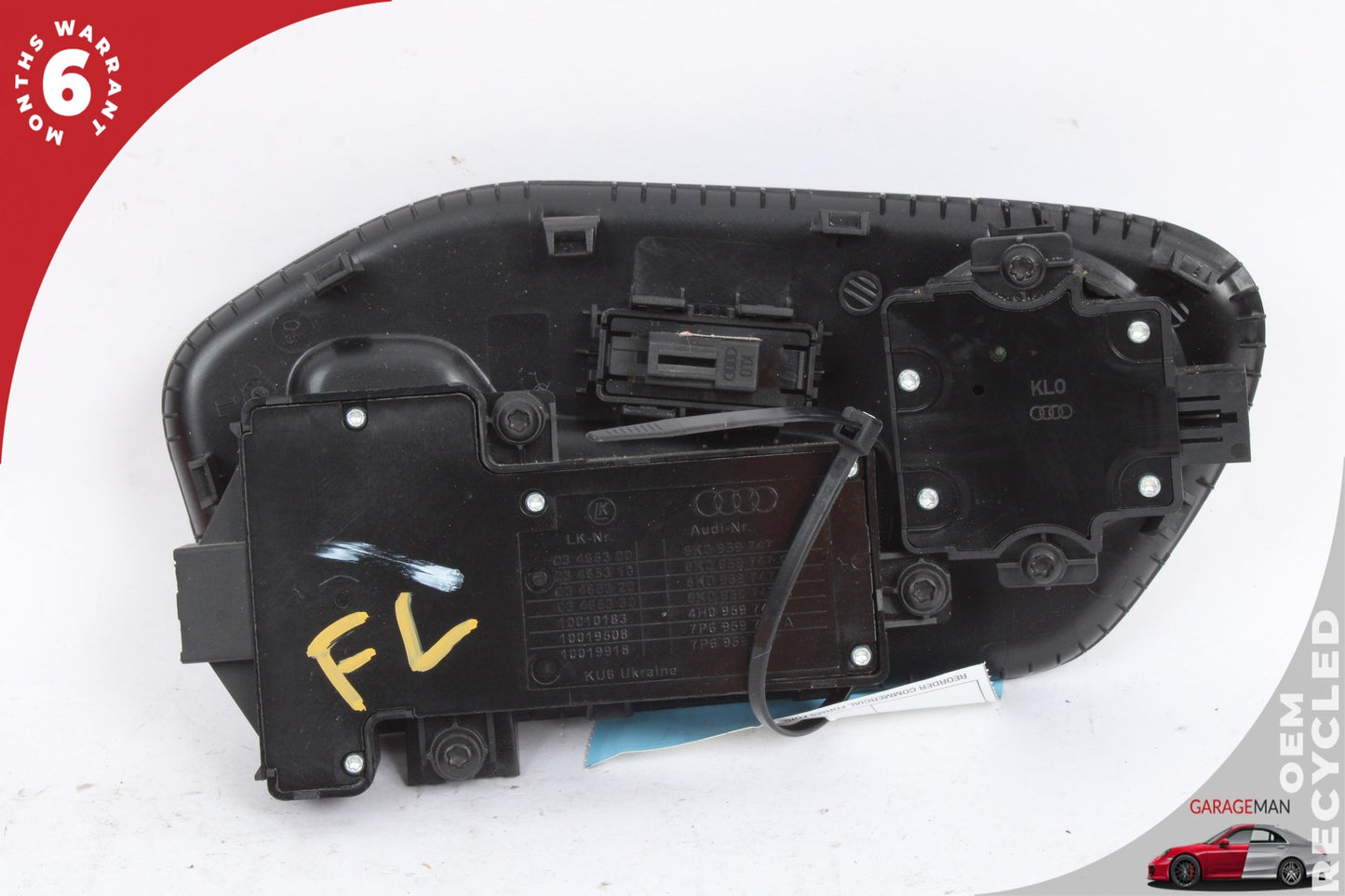 2008-2020 Audi A8 A6 A7 S8 Front Left Side Seat Adjustment Switch 8K0959747 OEM