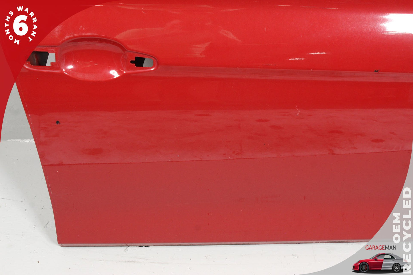 2012-2018 BMW 320i F30 Front Right Passenger Side Door Shell Red 9628764 OEM
