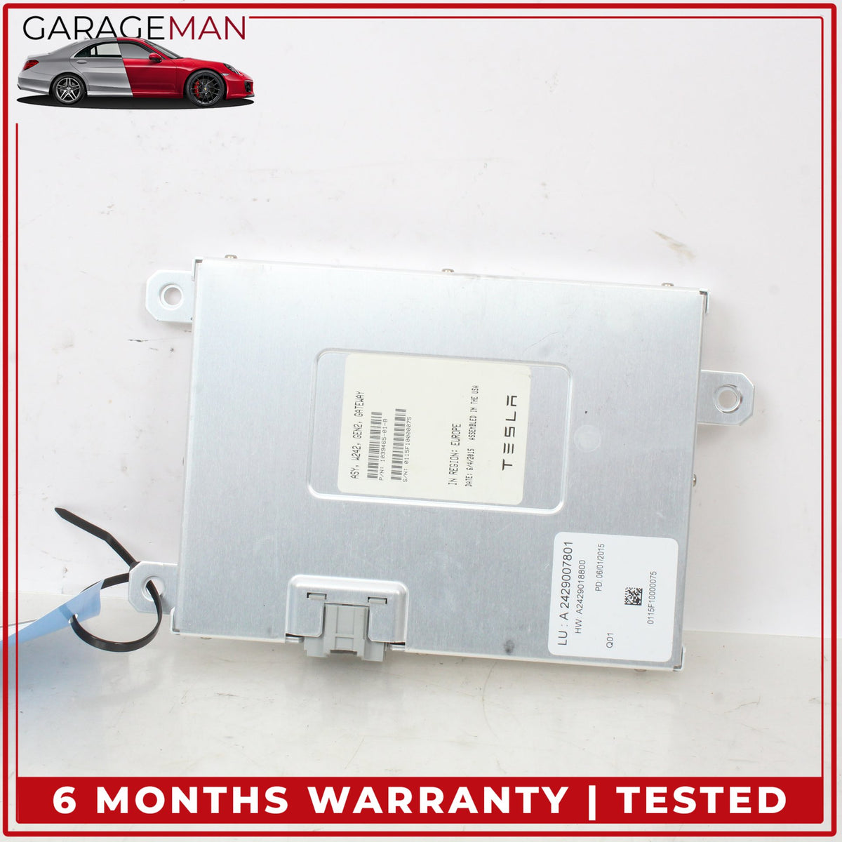 2015-2017 Mercedes W242 B Electric Drive Central Gateway Control Module Unit OEM