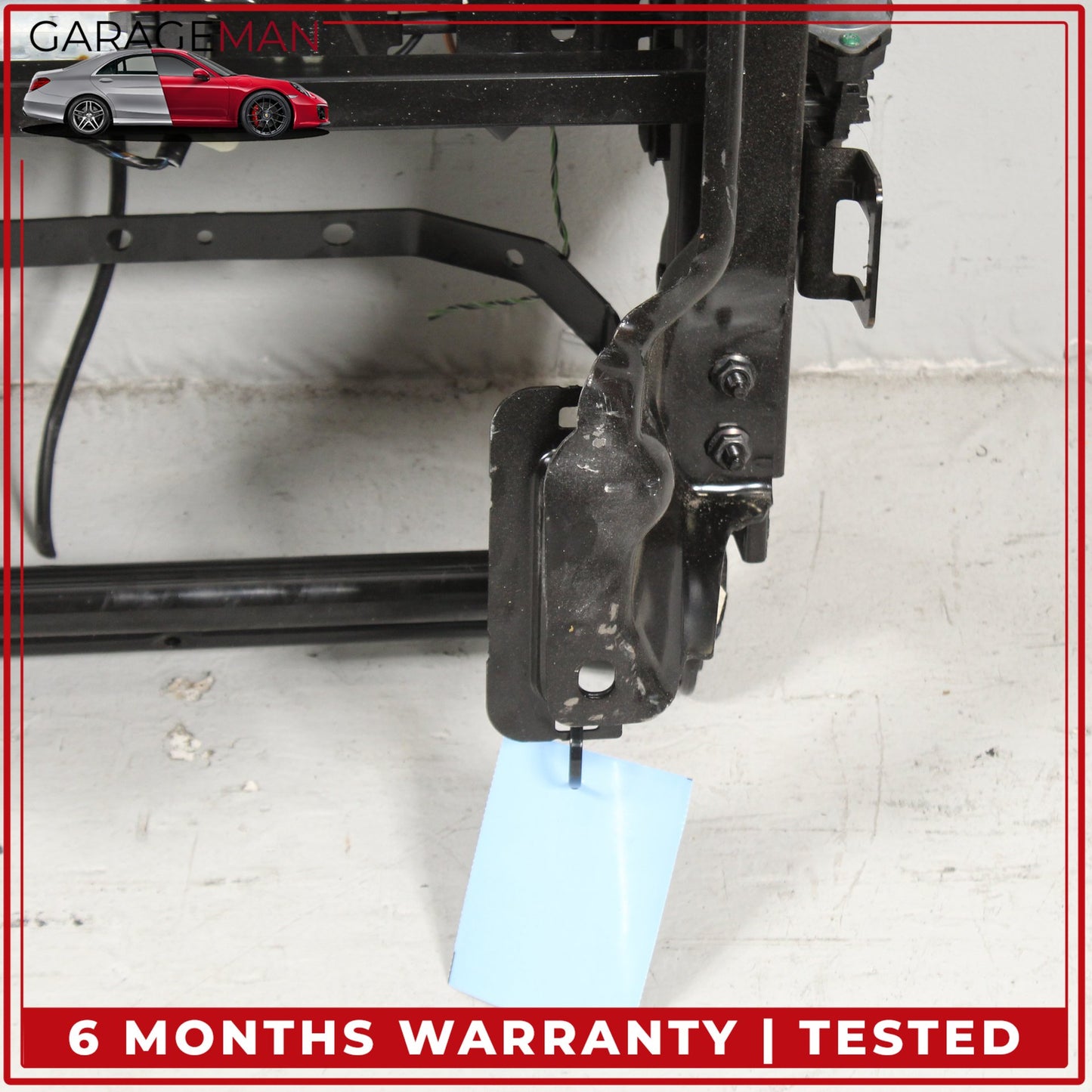 2011-2016 Land Rover LR4 L319 Front Left Seat Track Rail Frame w/ Motors OEM