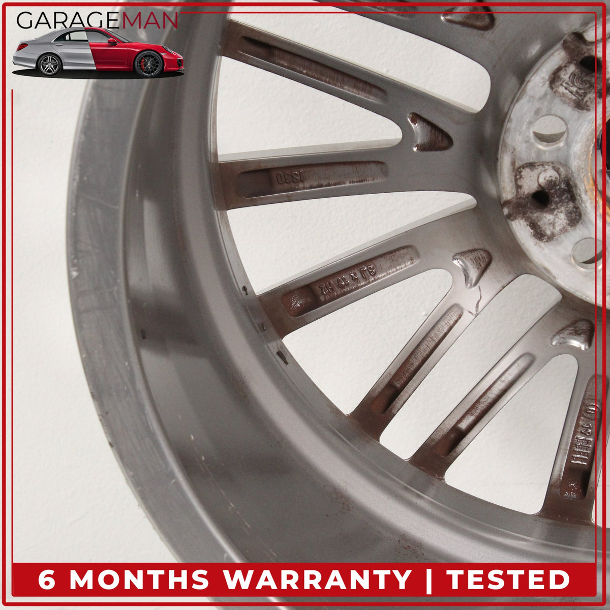 2017-2023 BMW 530e 530i M550i 540i Front Side Wheel Rim 8JX19H2 IS30 6894839 OEM