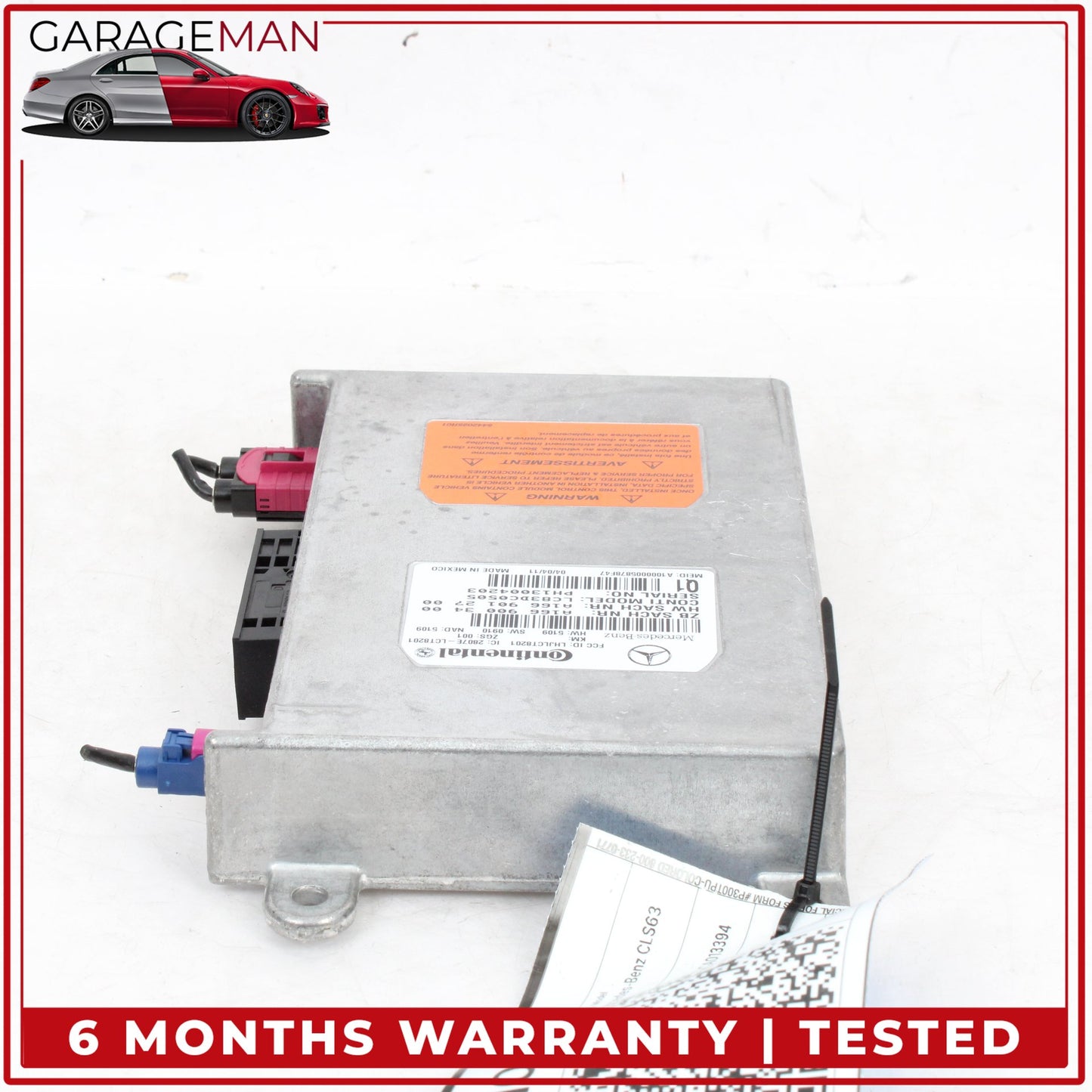 2007-2014 Mercedes W218 CLS63 AMG CL550 Voice Communication Control Module OEM