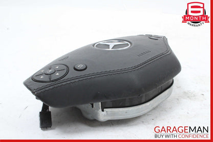 10-14 Mercedes W221 S550 CL550 Steering Wheel Airbag Air Bag Black OEM