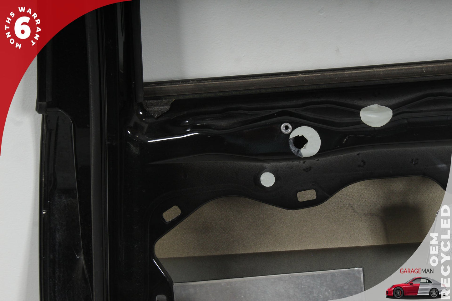2011-2018 Porsche Cayenne 958 Rear Right Side Door Shell Black 95853301200 OEM