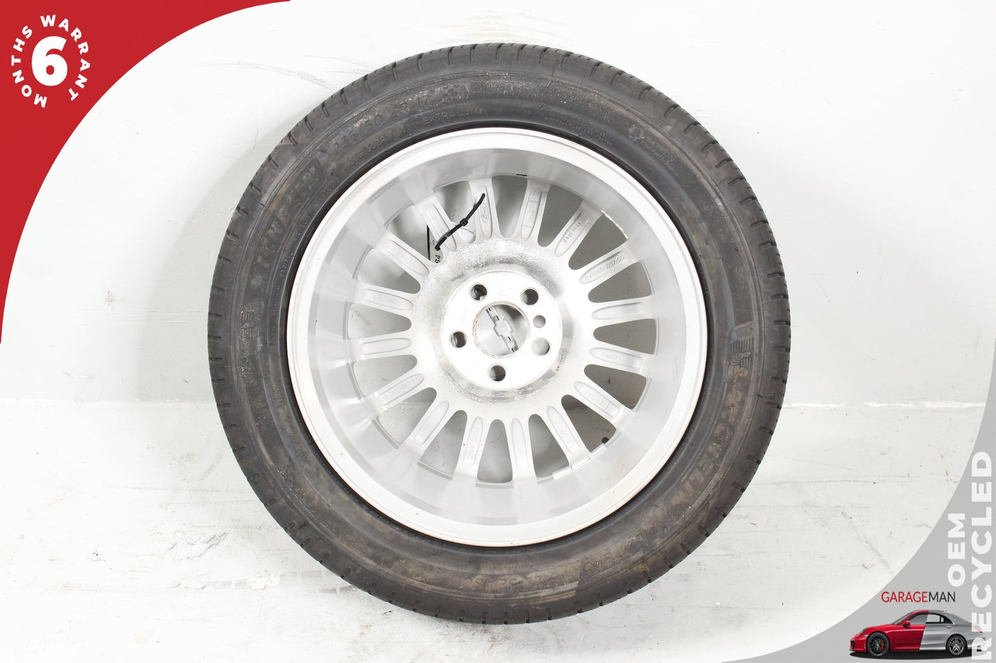 2002-2005 Ford Thunderbird 16 Spoke Wheel Rim w/ Tire 17X7.5JX60 4W631007CC OEM