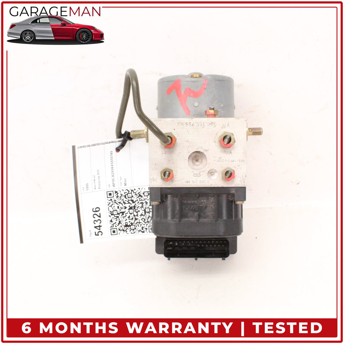 1997-2002 Porsche 911 996 Boxster 986 ABS Anti Lock Brake Pump Module OEM