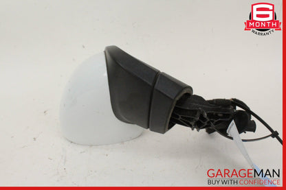 2013-2016 Porsche Cayman 981 Front Left Side Door Rear View Mirror White OEM