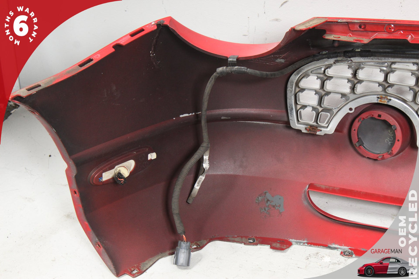 2002-2005 Ford Thunderbird Front Bumper Cover Red w/ Grille Assembly OEM