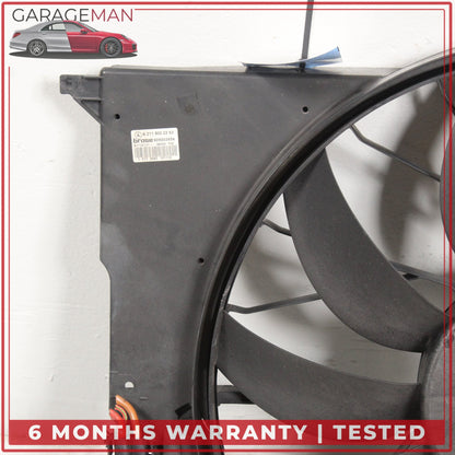 2005-2014 Mercedes W216 CL550 Engine Radiator Cooling Fan Motor Assembly OEM