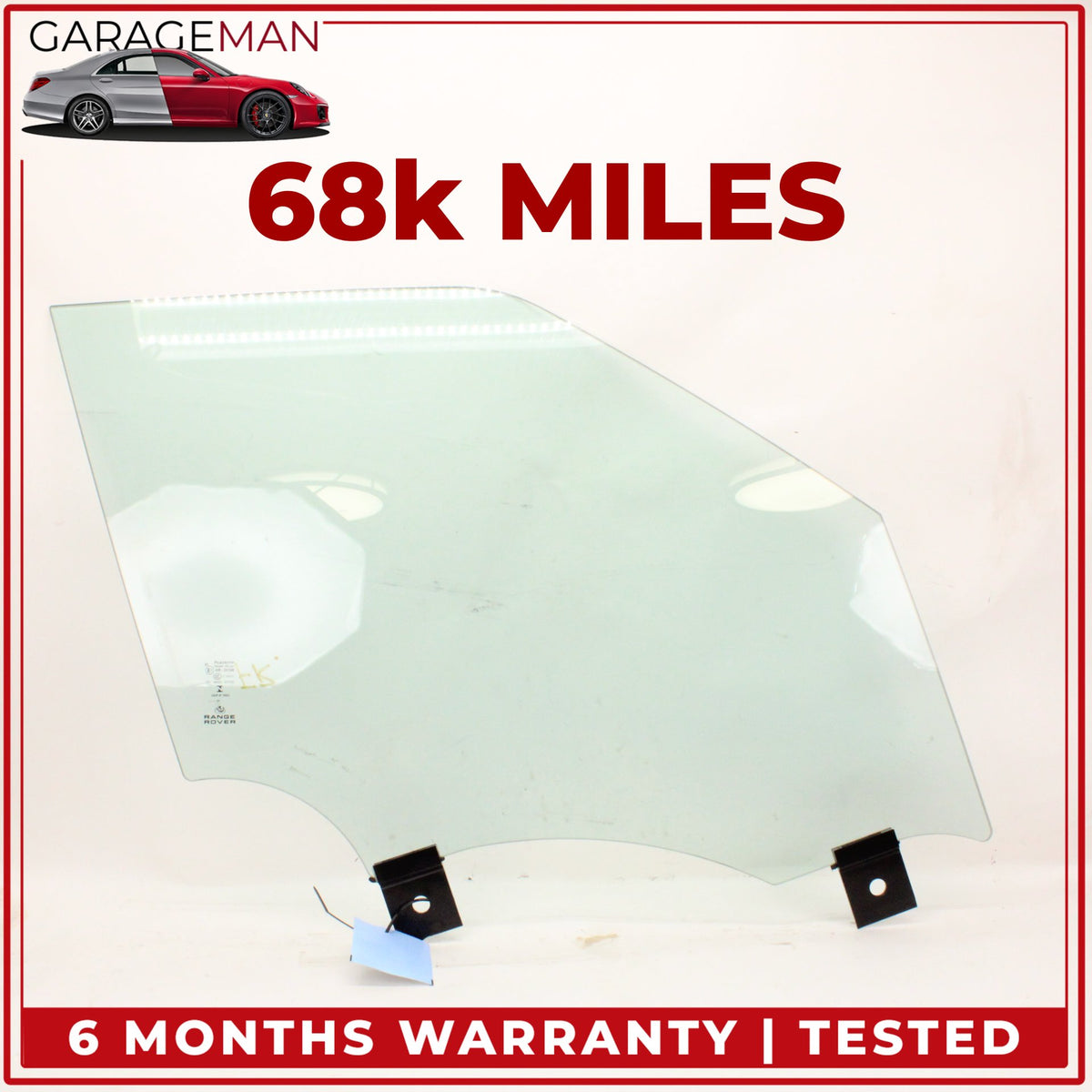 2014-2022 Range Rover Sport L494 Front Right Door Window Glass DK6221410AC OEM