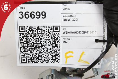 2012-2018 BMW 320i F30 Front Right Passenger Side Seat Belt Beige 7309344 OEM
