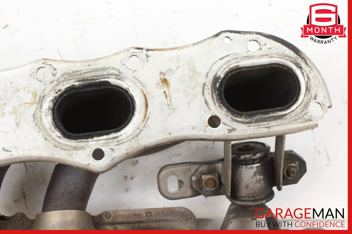 2014-2016 Porsche Cayman 981 Left Side Exhaust Manifold Catalytic Converter OEM
