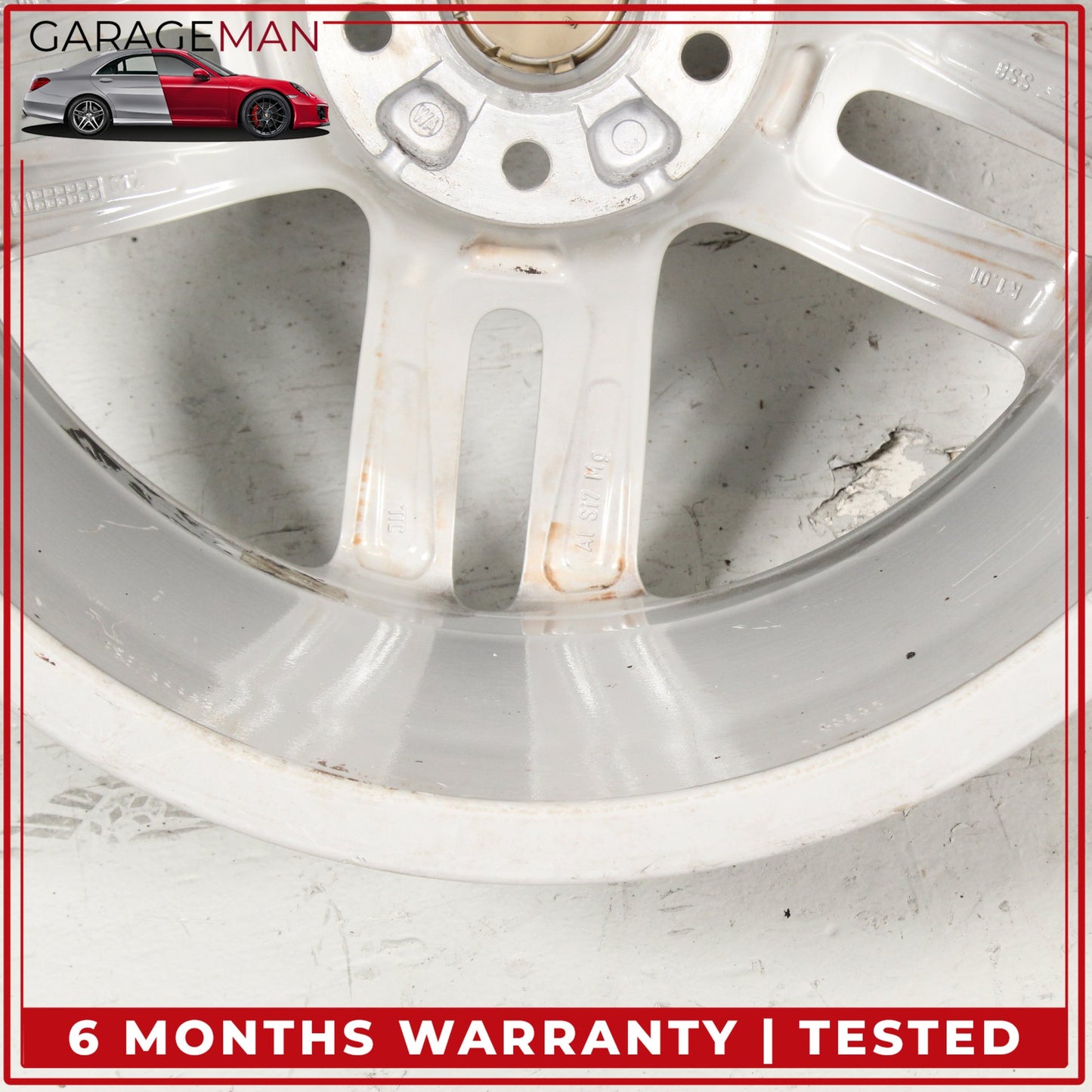 2012-2018 Audi A6 S6 Front or Rear Wheel Rim 8JX18H2 ET39 4G0601025Q OEM