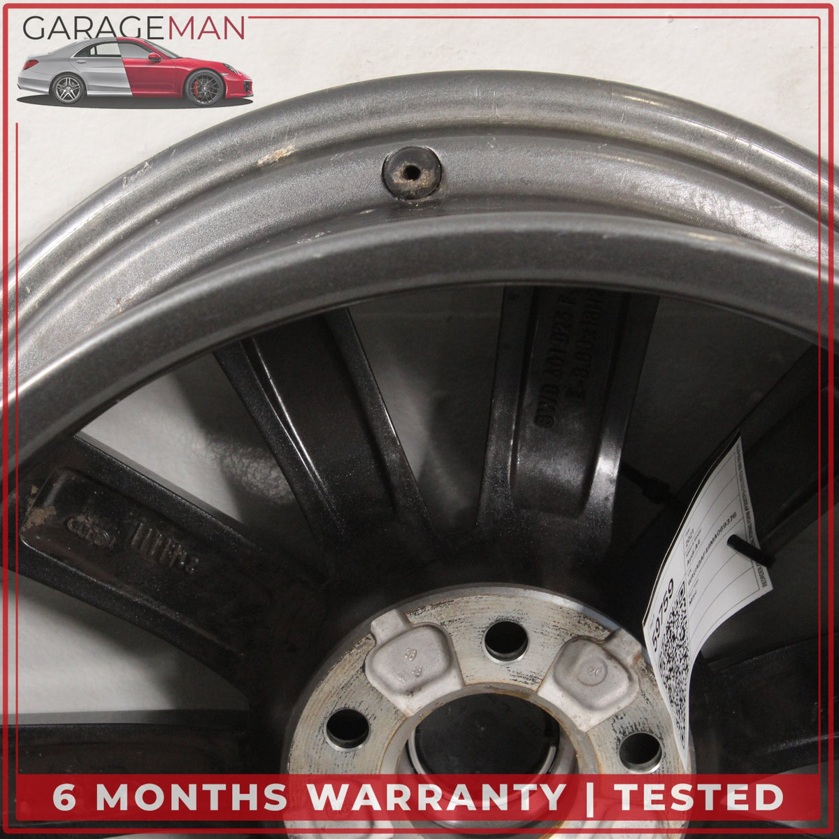 2016-2025 Audi A4 S4 Front or Rear Side Wheel Rim 8JX18H2 ET40 8W0601025FJ OEM