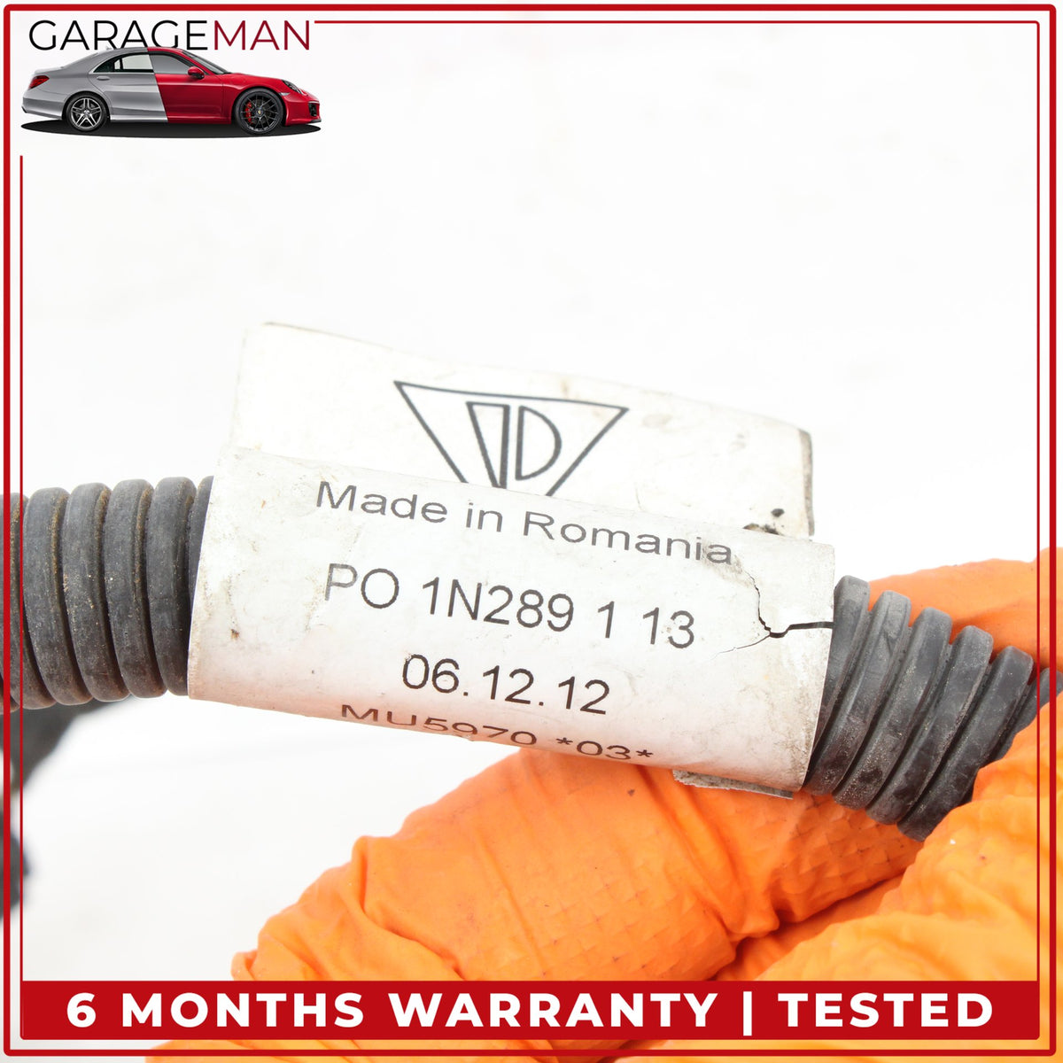 2010-2013 Porsche Panamera 970 Front Bumper Parking Sensors w/ Wire Harness OEM