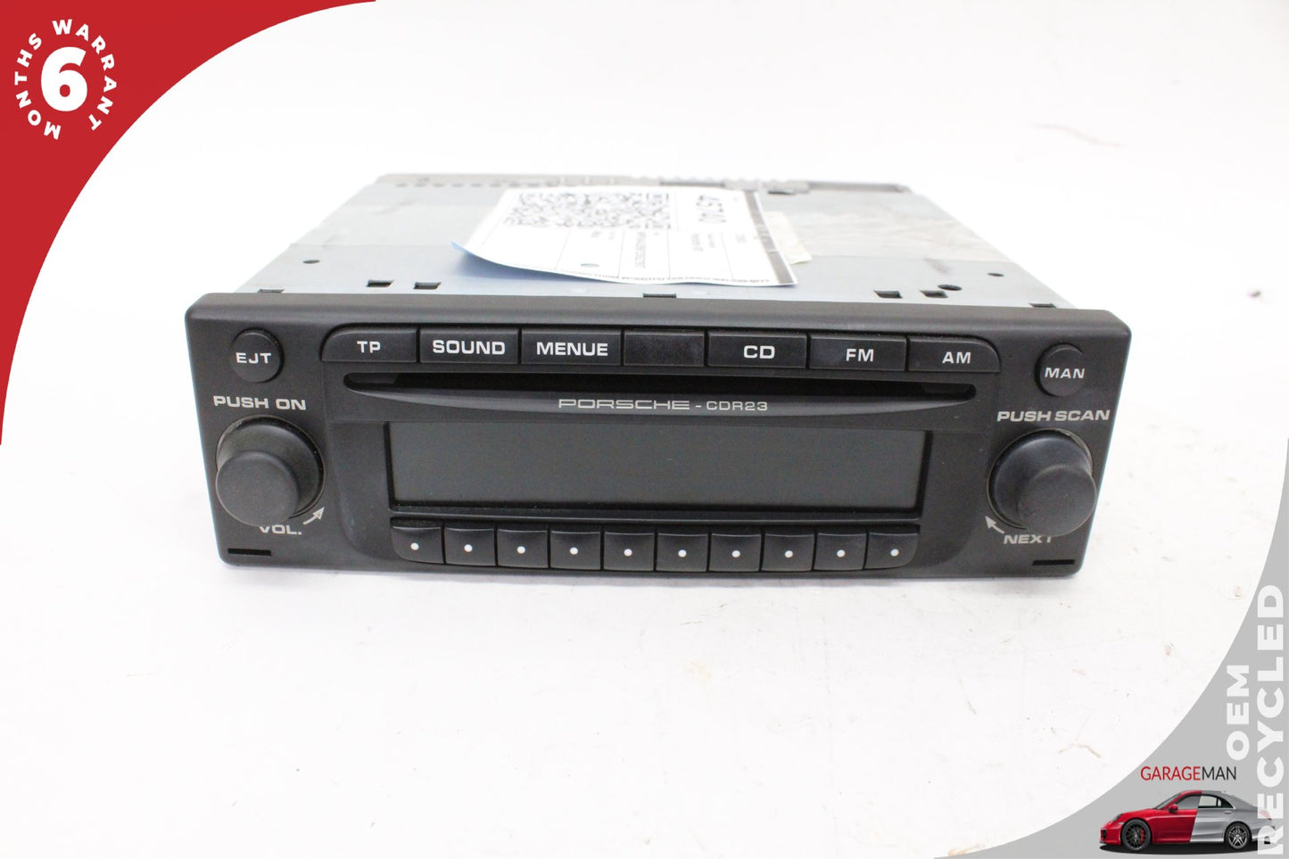 1999-2005 Porsche 911 996 Coupe Audio Radio Receiver 99664512902 OEM