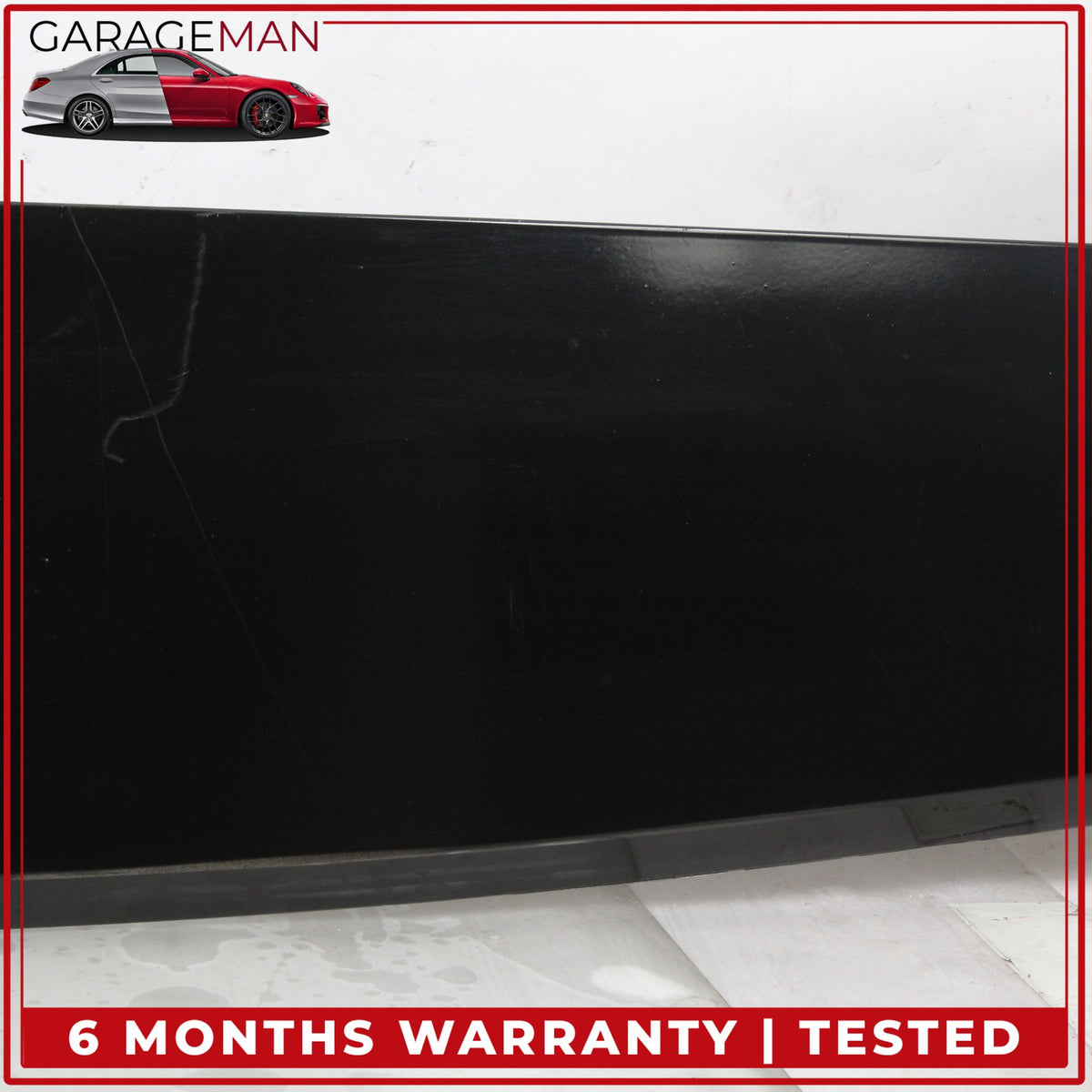 2003-2006 Porsche Cayenne 955 Rear Trunk Hatch Spoiler Wing Panel Black OEM