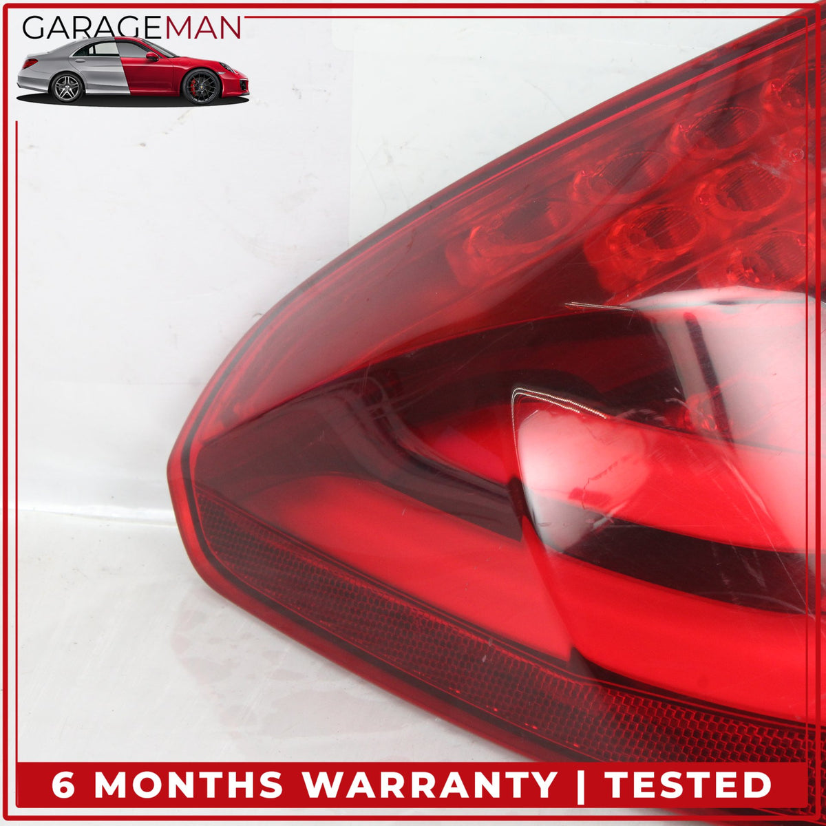 2013-2015 BMW 740i F01 Rear Left Side LED Outer Tail Light Lamp 7300269 OEM