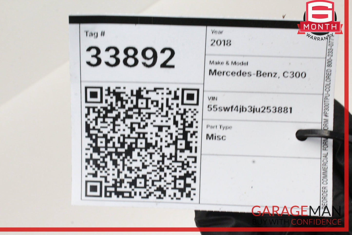 08-16 Mercedes-Benz C300 W205 Sedan Key Remote IYZDC07 Genuine