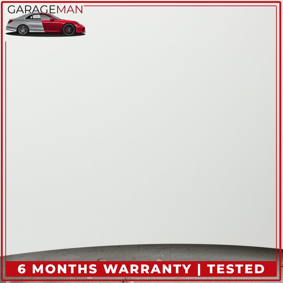 2007-2015 Audi Q7 4L SUV Front Hood Bonnet Panel Glacier White Metallic OEM