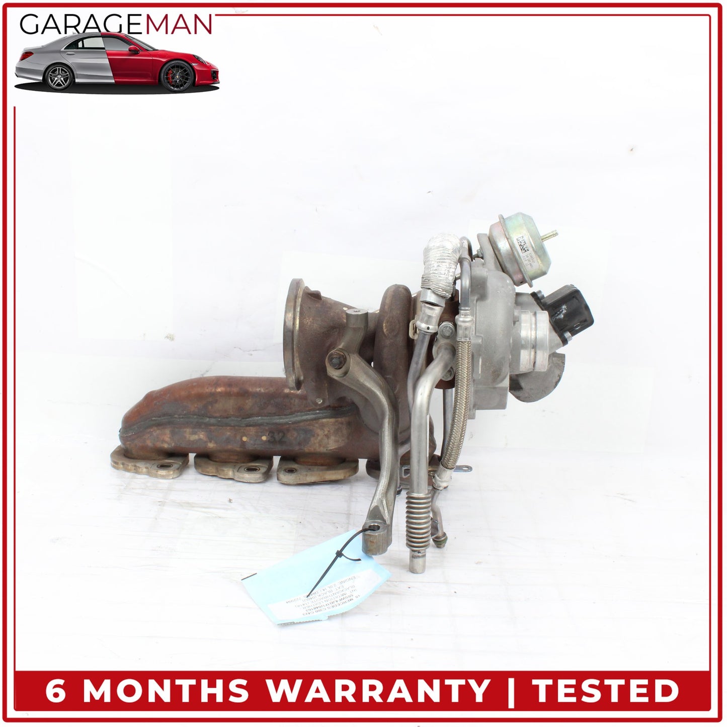2015-2020 Mercedes W205 C300 GLC300 M274 Engine Turbocharger 2740903280 OEM