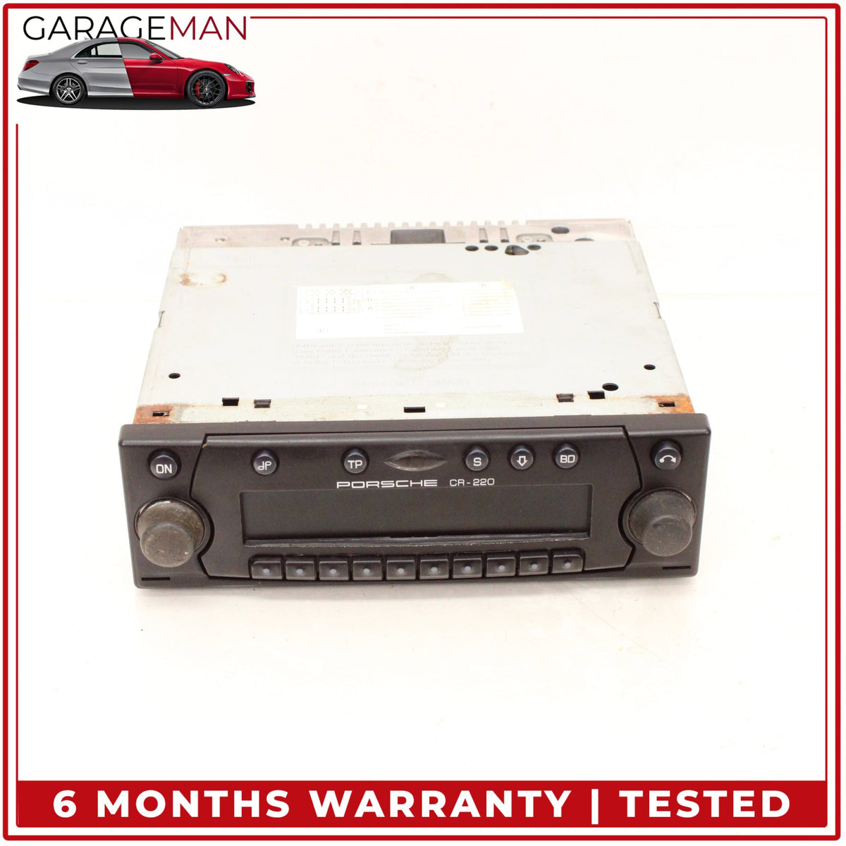 1999-2002 Porsche 911 Carrera Audio Radio Stereo AM FM Player 99664512500 OEM