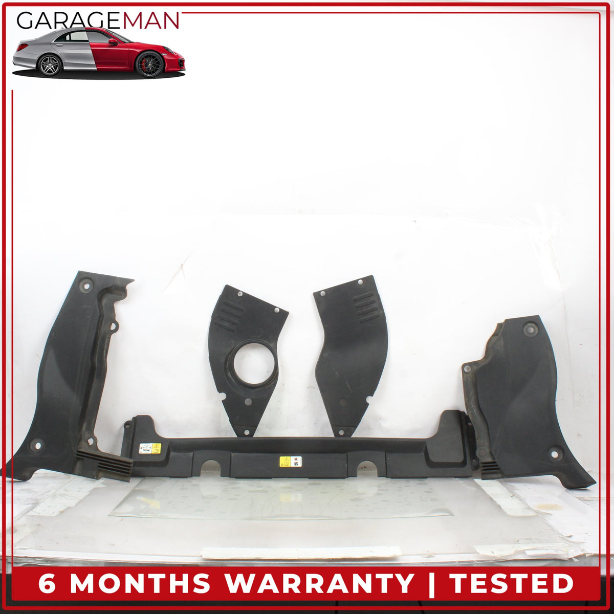 2013-2021 Land Rover Range Rover L405 Radiator Upper Top Cover Support Set OEM