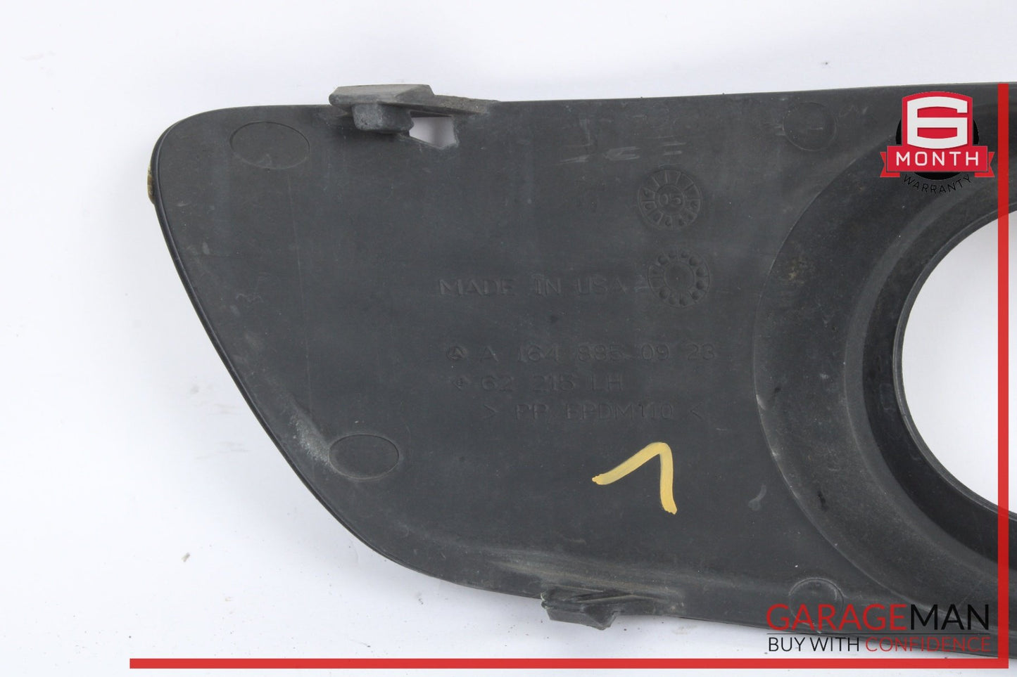 2006-2009 Mercedes ML500 M-Class W164 Left Fog Light Cover 1648850923 Genuine