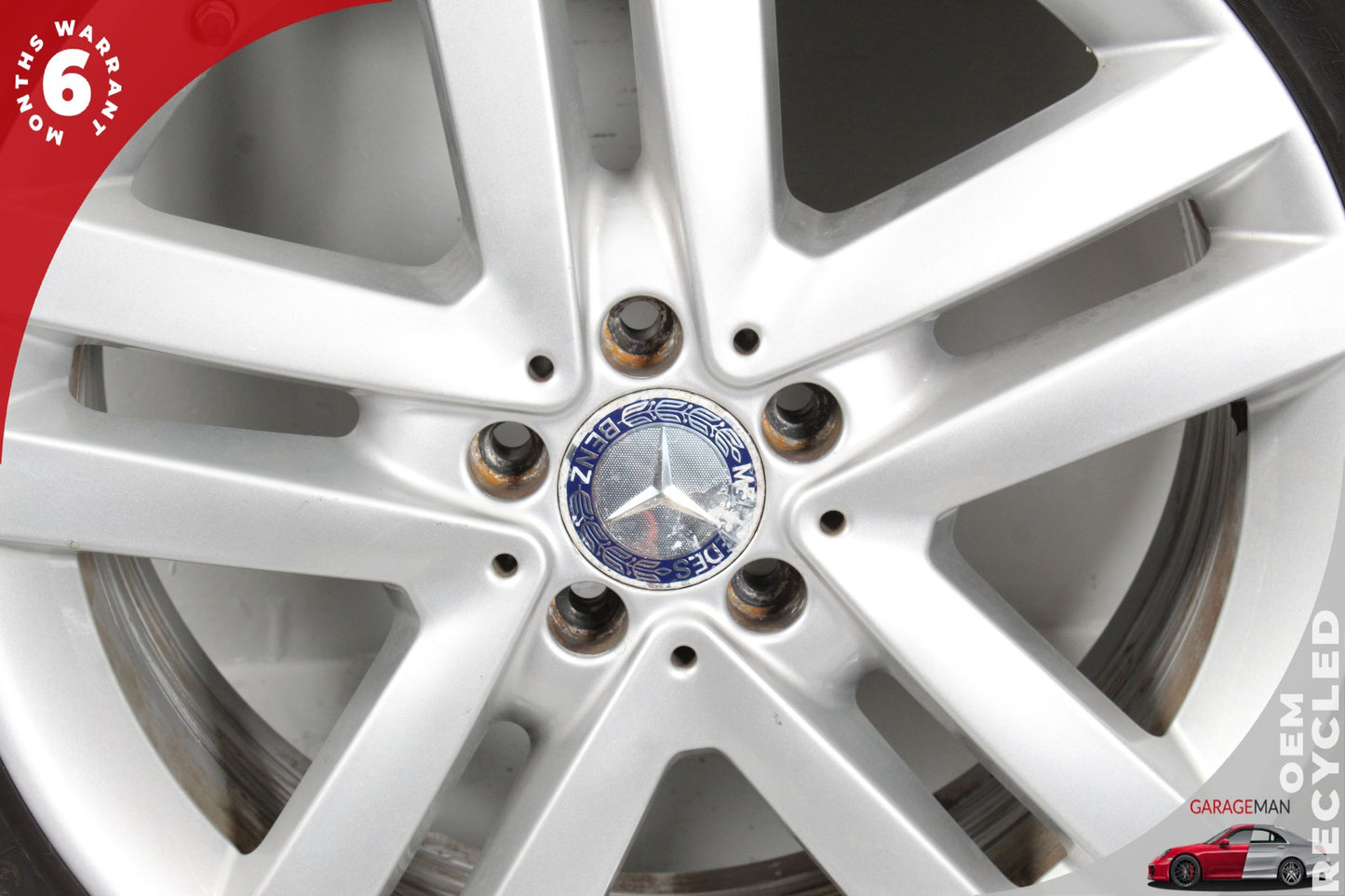 2013-2019 Mercedes X166 GL450 Wheel Rim w/ Tire 8.5JX19H2 ET62 1664011302 OEM