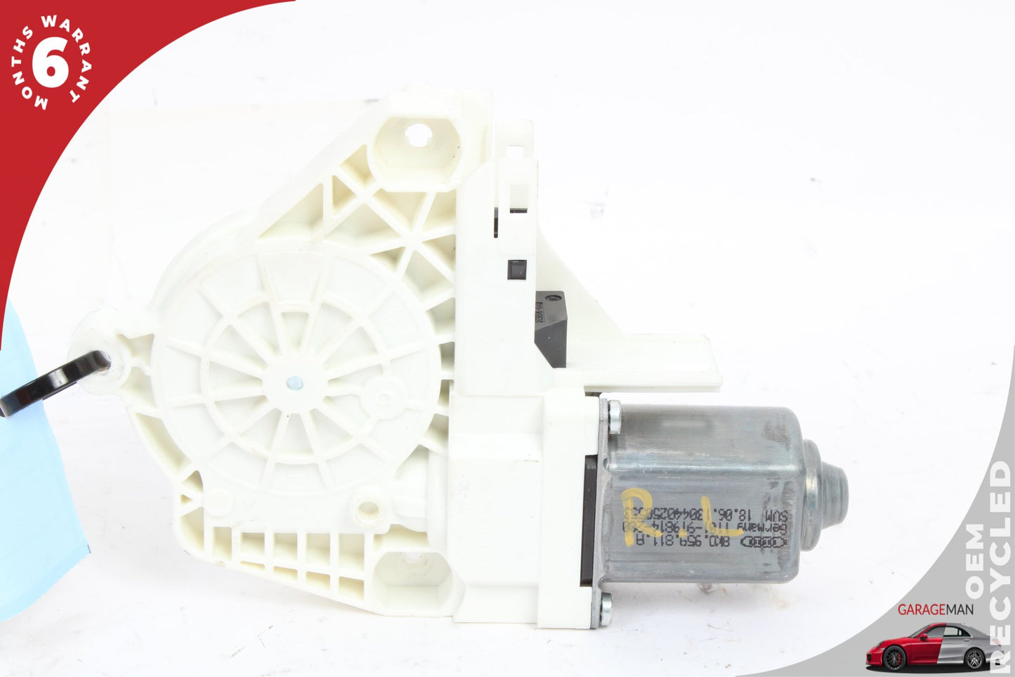 2009-2018 Audi Q5 SQ5 A6 S6 Rear Left Window Regulator Motor 8K0959811A OEM