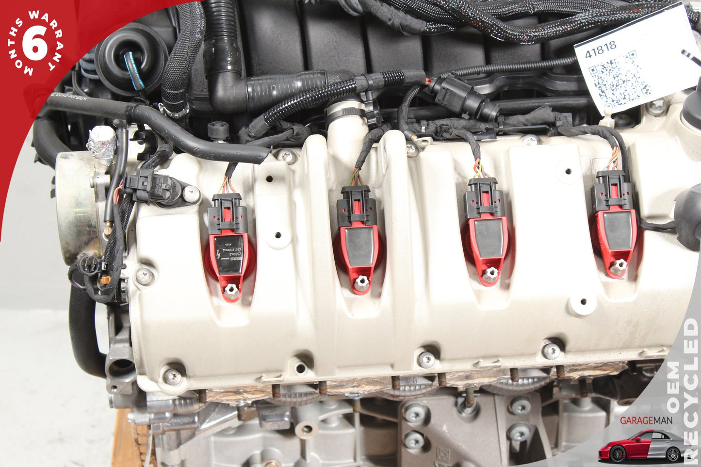 10-14 Porsche Cayenne S 92A- Panamera AWD 4.8L Engine Motor M48.02 116k OEM