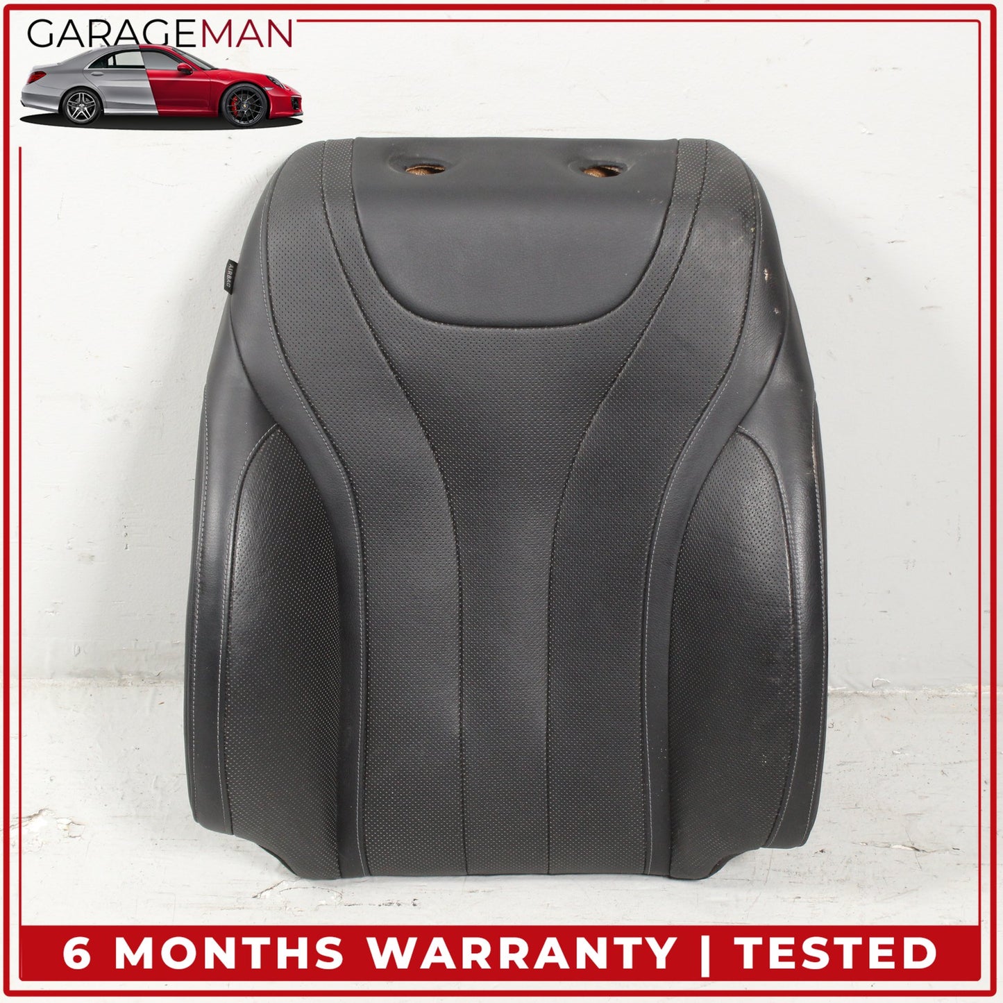 2014-2017 Mercedes W222 S550e Front Left Upper Seat Cushion Black 2229102219 OEM