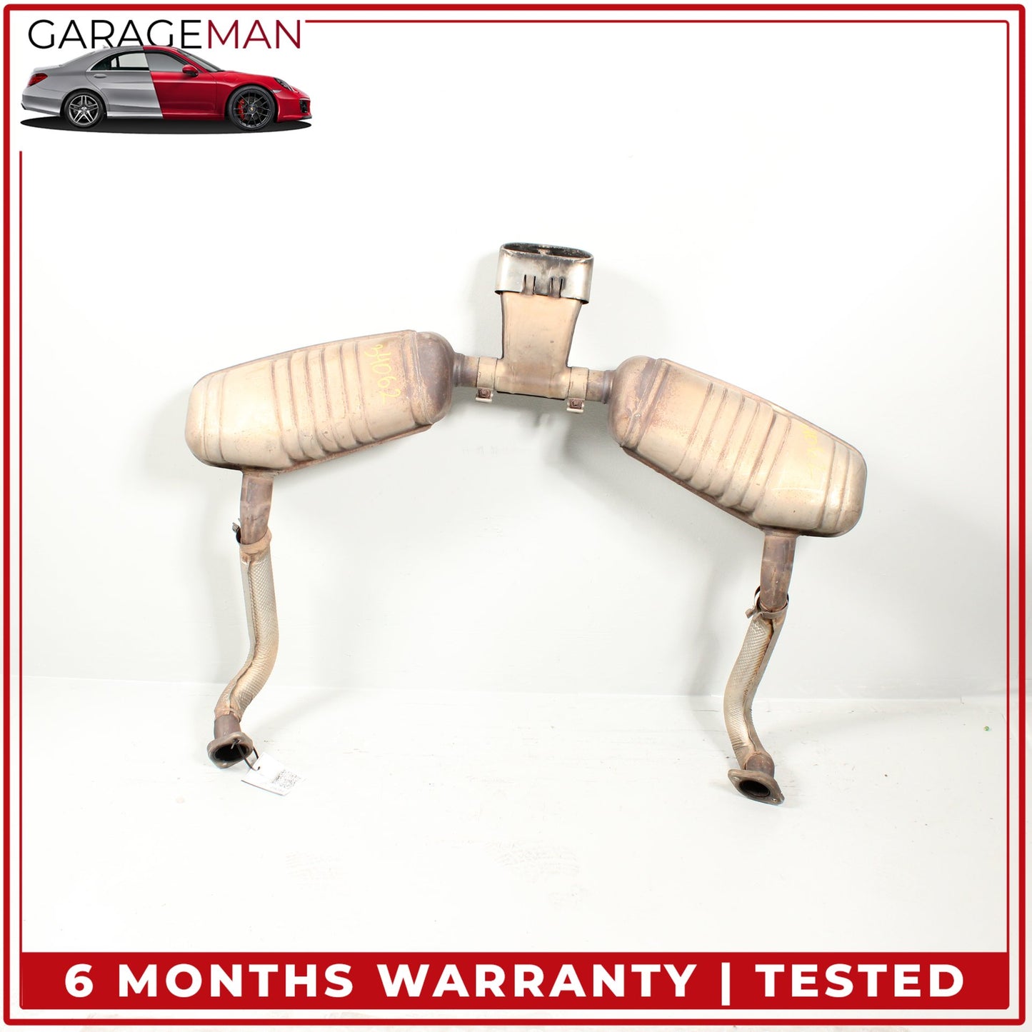 2013-2016 Porsche Cayman 981 Exhaust Muffler Mufflers Assembly 98111123101 OEM