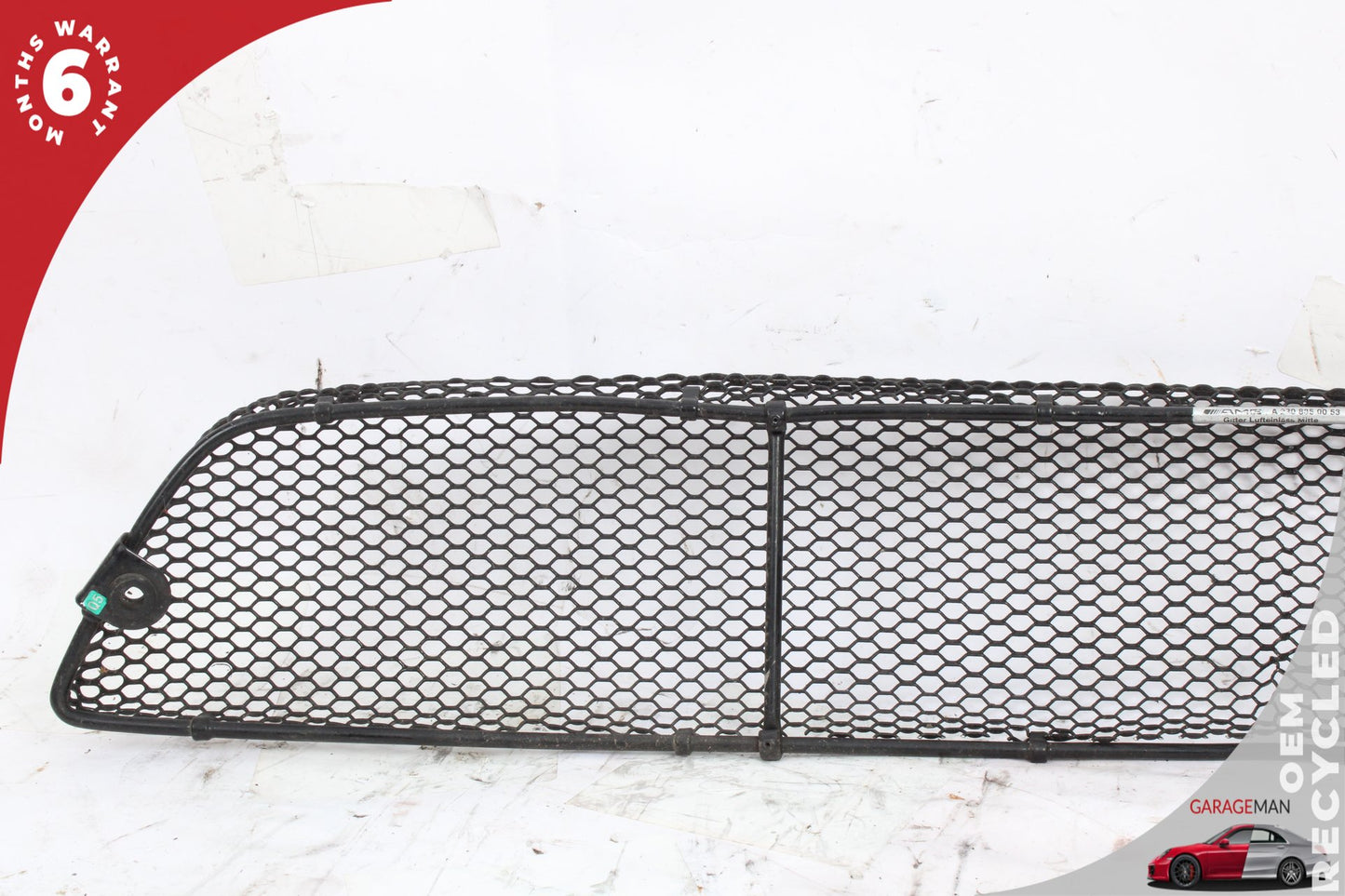 2003-2006 Mercedes R230 SL500 SL550 Front Bumper Grille Mesh Set of 3 Pc OEM