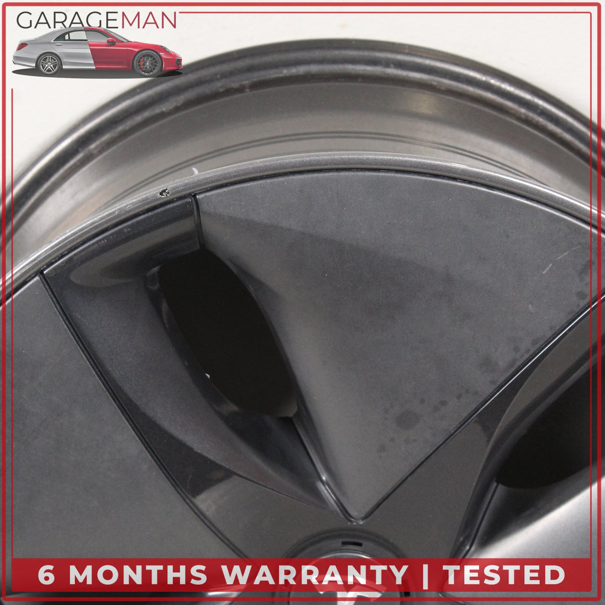 2017-2023 Tesla Model 3 Alloy Wheel Rim w/ Aerocover 18x8.5J ET40 104422100G OEM