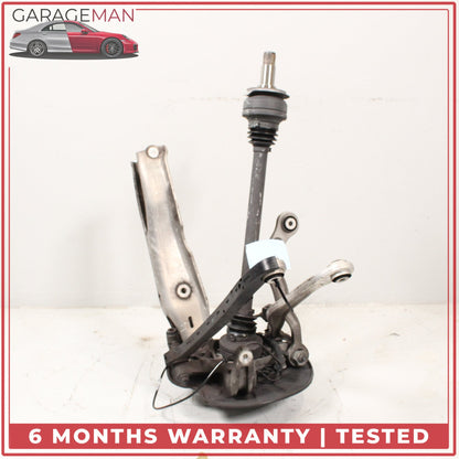 2007-2013 Mercedes W216 CL550 S550 Rear Left Spindle Knuckle Wheel Hub Set OEM