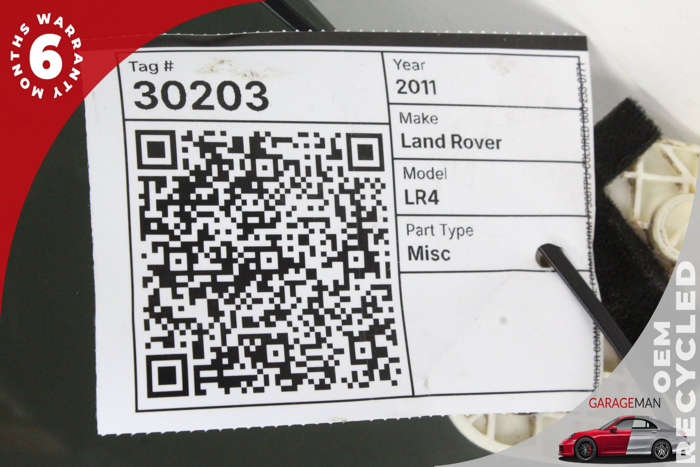 2005-2016 Land Rover LR4 LR3 SUV Rear Right Side Door Window Glass CVB500300 OEM