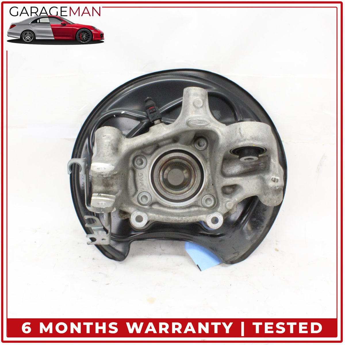 2017-2024 Audi Q7 Rear Right Side Spindle Knuckle Wheel Hub 4M0505432AF OEM